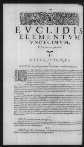 First Volume - Commentary on Euclid - XI - Page 476