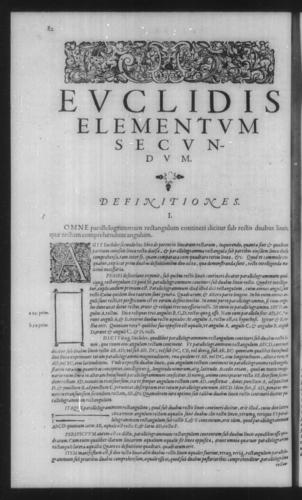 First Volume - Commentary on Euclid - II - Page 82