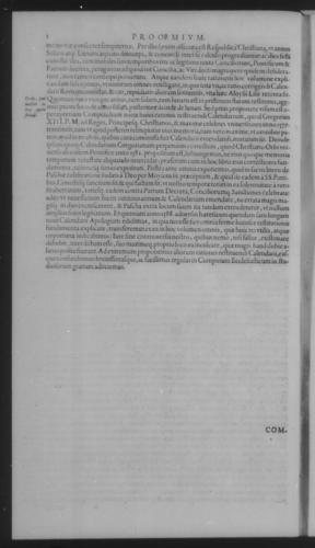 Fifth Volume - Roman Calendar of Gregory XIII - Preamble - Page 2
