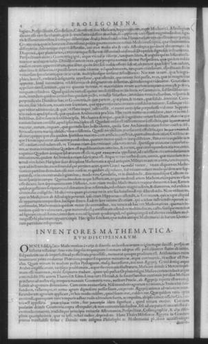 First Volume - Prolegomena to the Mathematical Disciplines - Contents - Page 4
