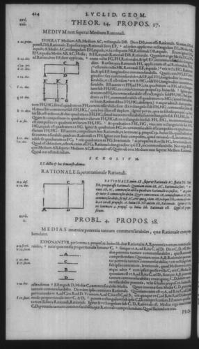 First Volume - Commentary on Euclid - X - Page 424