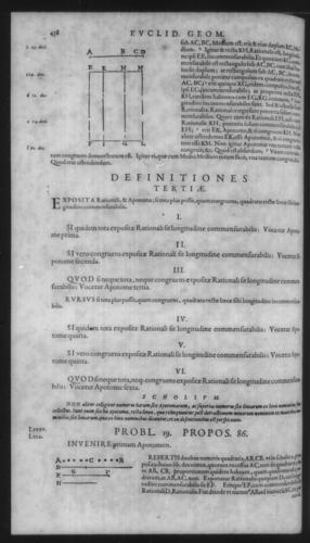 First Volume - Commentary on Euclid - X - Page 458