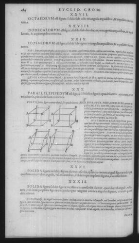 First Volume - Commentary on Euclid - XI - Page 484