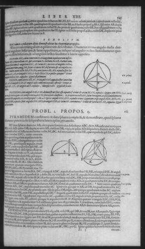 First Volume - Commentary on Euclid - XIII - Page 545