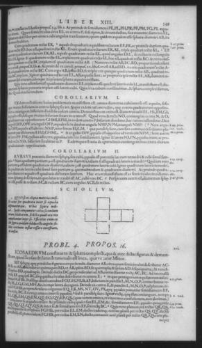 First Volume - Commentary on Euclid - XIII - Page 549