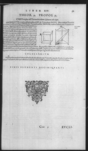 First Volume - Commentary on Euclid - XIV - Page 581