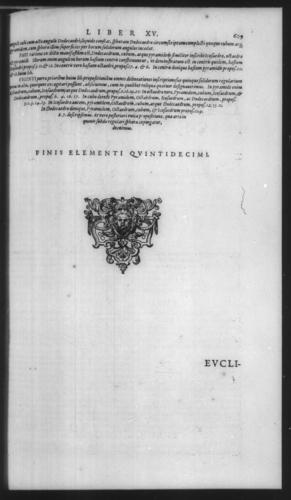 First Volume - Commentary on Euclid - XV - Page 609