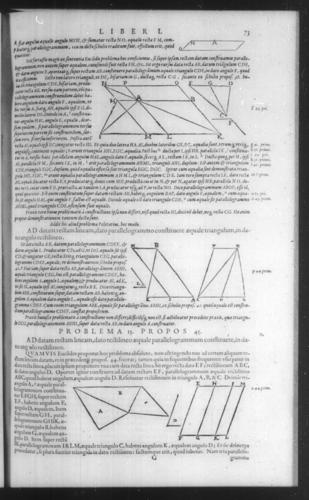 First Volume - Commentary on Euclid - I - Page 73