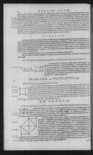 First Volume - Commentary on Euclid - I - Page 74