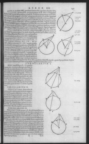 First Volume - Commentary on Euclid - III - Page 147