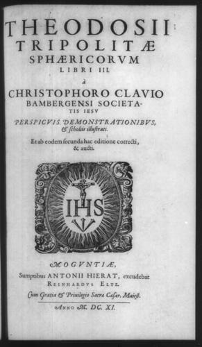 First Volume - Commentary on Theodosius