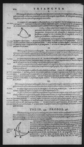 First Volume - Spherical Triangles - Contents - Page 204