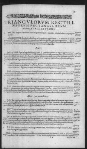 First Volume - Spherical Triangles - Contents - Page 235