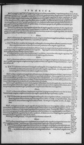 First Volume - Spherical Triangles - Contents - Page 241