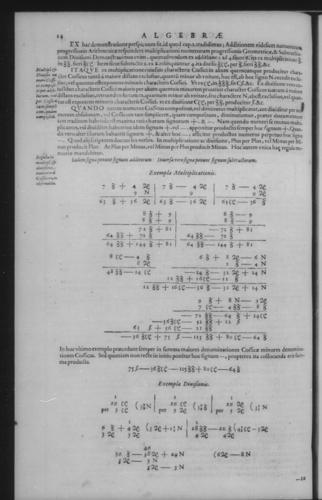 Second Volume - Algebra - Contents - Page 14