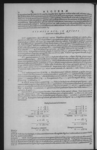 Second Volume - Algebra - Contents - Page 32