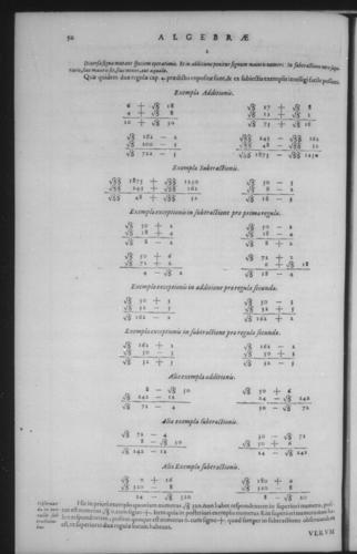 Second Volume - Algebra - Contents - Page 50