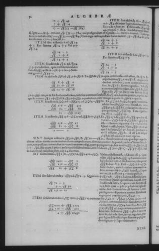 Second Volume - Algebra - Contents - Page 52