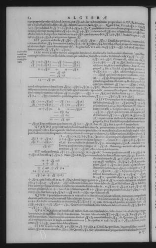 Second Volume - Algebra - Contents - Page 64