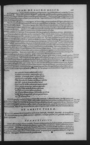 Third Volume - Commentary on John of Holywood's Spheres - I - Page 107