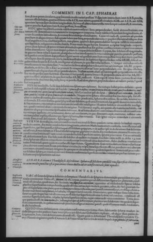 Third Volume - Commentary on John of Holywood's Spheres - I - Page 8