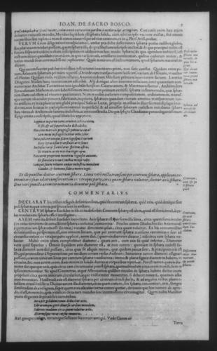 Third Volume - Commentary on John of Holywood's Spheres - I - Page 9