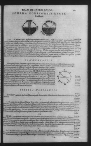 Third Volume - Commentary on John of Holywood's Spheres - II - Page 181