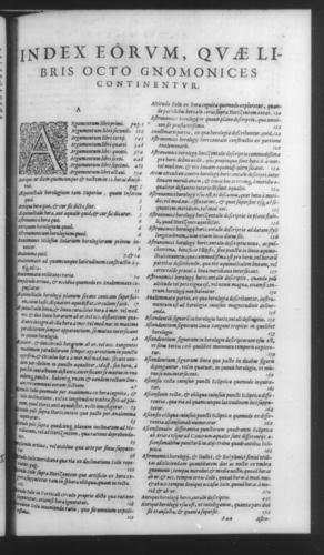 Fourth Volume - Gnomonics - Index - Page 553