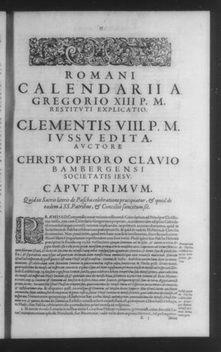 Fifth Volume - Roman Calendar of Gregory XIII - Calendar - Page 53