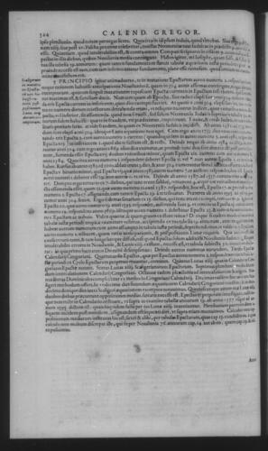 Fifth Volume - Roman Calendar of Gregory XIII - Calendar - Page 544