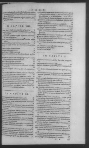 Fifth Volume - Roman Calendar of Gregory XIII - Index of chapter contents - Page 603