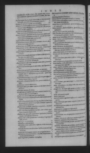 Fifth Volume - Roman Calendar of Gregory XIII - Alphabetical index - Page 610