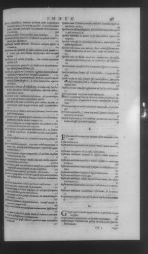 Fifth Volume - Roman Calendar of Gregory XIII - Alphabetical index - Page 615