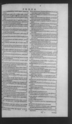 Fifth Volume - Roman Calendar of Gregory XIII - Alphabetical index - Page 619
