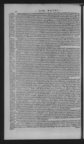 Fifth Volume - Apology against Michael Maestlin - Contents - Page 22