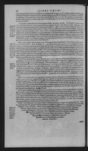Fifth Volume - Apology against Michael Maestlin - Contents - Page 28
