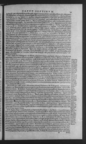 Fifth Volume - Apology against Michael Maestlin - Contents - Page 37