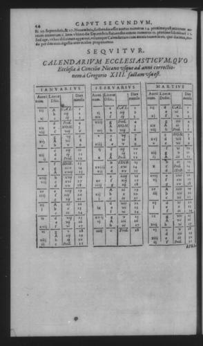 Fifth Volume - Apology against Michael Maestlin - Contents - Page 44