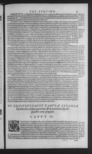 Fifth Volume - Apology against Michael Maestlin - Contents - Page 65